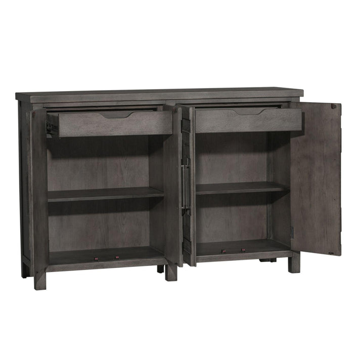 Liberty Furniture Modern Farmhouse Buffet in Dusty Charcoal - Furniture Max (Falls Church,VA) *