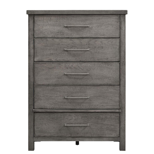 Liberty Furniture Modern Farmhouse Drawer Chest in Dusty Charcoal - Furniture Max (Falls Church,VA) *
