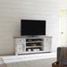 Liberty Furniture Ocean Isle Entertainment Center with Piers in Antique White with Weathered Pine - Furniture Max (Falls Church,VA) *