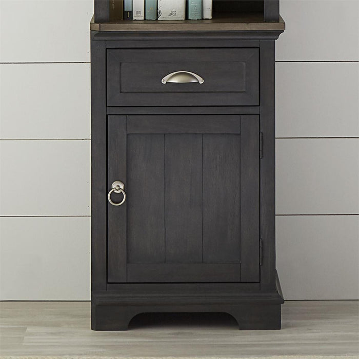 Liberty Furniture Ocean Isle Right Pier Unit in Slate with Weathered Pine - Furniture Max (Falls Church,VA) *