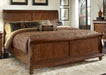Liberty Furniture Rustic Traditions Queen Sleigh Bed in Rustic Cherry - Furniture Max (Falls Church,VA) *