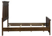 Liberty Furniture Saddlebrook King Panel Bed in Tobacco Brown - Furniture Max (Falls Church,VA) *