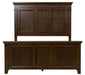 Liberty Furniture Saddlebrook King Panel Bed in Tobacco Brown - Furniture Max (Falls Church,VA) *