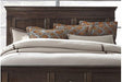 Liberty Furniture Saddlebrook King Panel Bed in Tobacco Brown - Furniture Max (Falls Church,VA) *