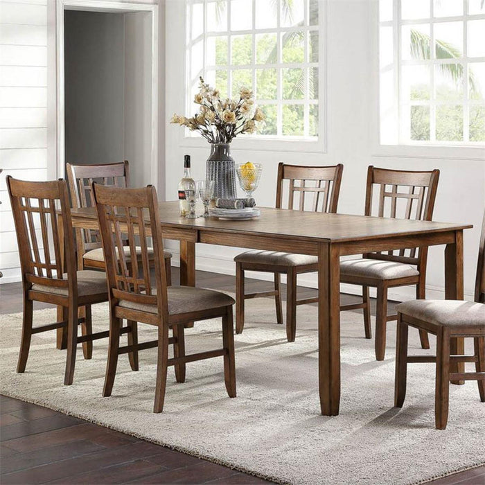 Liberty Furniture Santa Rosa II Lattice Back Side Chair (Set of 2) in Antique Honey - Furniture Max (Falls Church,VA) *