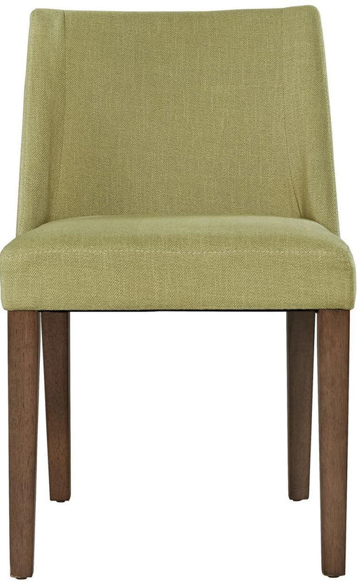 Liberty Furniture Space Saver Nido Chair (Green) in Satin Walnut (Set of 2) - Furniture Max (Falls Church,VA) *