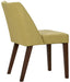 Liberty Furniture Space Saver Nido Chair (Green) in Satin Walnut (Set of 2) - Furniture Max (Falls Church,VA) *