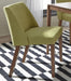Liberty Furniture Space Saver Nido Chair (Green) in Satin Walnut (Set of 2) - Furniture Max (Falls Church,VA) *