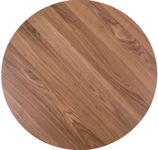 Liberty Furniture Space Saver Round Pedestal Table in Satin Walnut - Furniture Max (Falls Church,VA) *