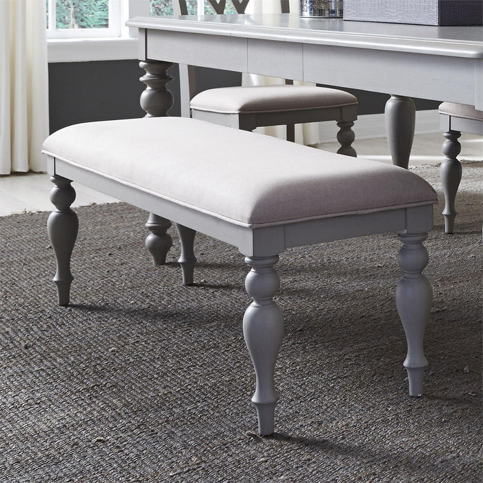 Liberty Furniture Summer House Bench (RTA) in Dove Grey