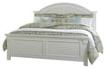 Liberty Furniture Summer House King Panel Bed in Oyster White - Furniture Max (Falls Church,VA) *