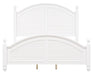 Liberty Furniture Summer House King Poster Bed in Oyster White - Furniture Max (Falls Church,VA) *