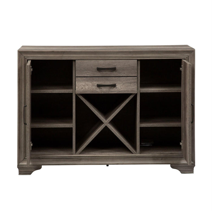 Liberty Furniture Tanners Creek Server in Greystone