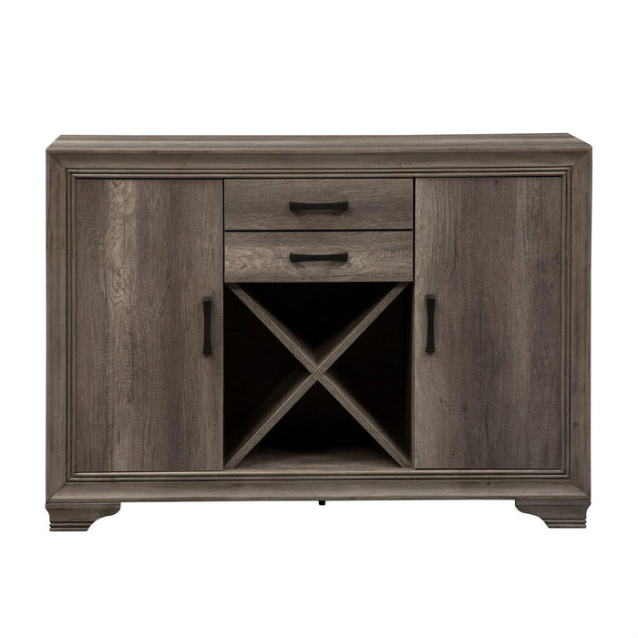 Liberty Furniture Tanners Creek Server in Greystone