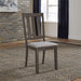Liberty Furniture Tanners Creek Slat Back Side Chair (RTA) in Greystone (Set of 2) - Furniture Max (Falls Church,VA) *