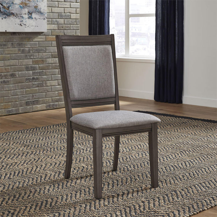 Liberty Furniture Tanners Creek Upholstered Side Chair (RTA) in Greystone (Set of 2) - Furniture Max (Falls Church,VA) *