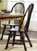 Liberty Furniture Treasures Sheaf Back Side Chair in Black (Set of 2) - Furniture Max (Falls Church,VA) *