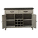 Liberty Furniture Willowrun Sideboard in Rustic White - Furniture Max (Falls Church,VA) *