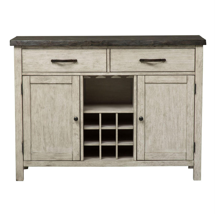 Liberty Furniture Willowrun Sideboard in Rustic White - Furniture Max (Falls Church,VA) *