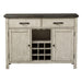 Liberty Furniture Willowrun Sideboard in Rustic White - Furniture Max (Falls Church,VA) *