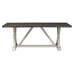 Liberty Furniture Willowrun Trestle Dining Table in Rustic White - Furniture Max (Falls Church,VA) *