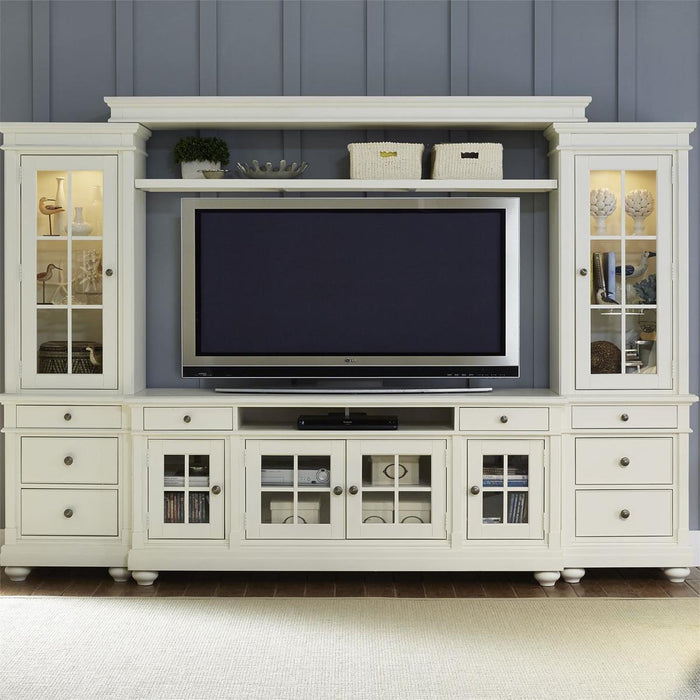 Liberty Harbor View 74" Entertainment TV Stand in Linen - Furniture Max (Falls Church,VA) *