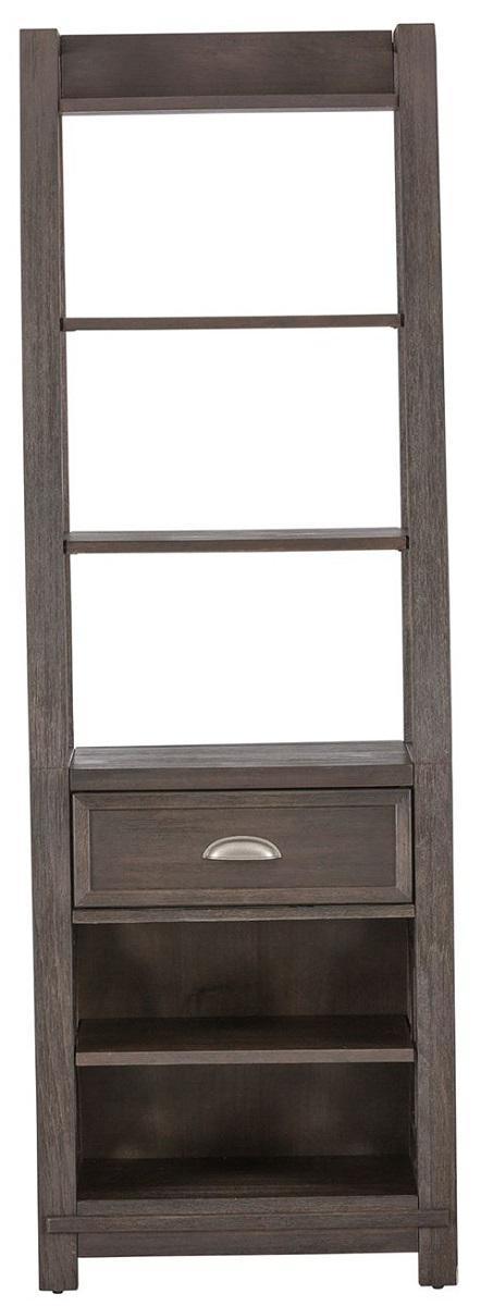 Liberty Heatherbrook 46" Entertainment Center with Piers in Charcoal & Ash - Furniture Max (Falls Church,VA) *