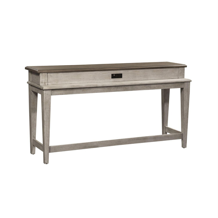 Liberty Heartland Console Bar Table in Antique White - Furniture Max (Falls Church,VA) *