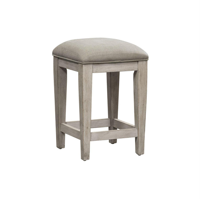 Liberty Heartland Console Stool in Antique White