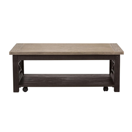 Liberty Heatherbrook Cocktail Table in Charcoal and Ash - Furniture Max (Falls Church,VA) *