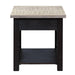 Liberty Heatherbrook Drawer End Table in Charcoal and Ash - Furniture Max (Falls Church,VA) *