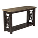 Liberty Heatherbrook Sofa Table in Charcoal and Ash - Furniture Max (Falls Church,VA) *