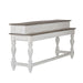 Liberty Magnolia Manor Console Bar Table in Antique White - Furniture Max (Falls Church,VA) *