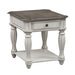Liberty Magnolia Manor End Table in Antique White - Furniture Max (Falls Church,VA) *