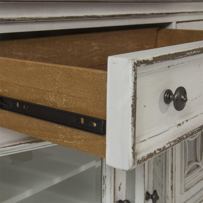 Liberty Magnolia Manor Entertainment TV Stand in Antique White - Furniture Max (Falls Church,VA) *