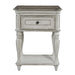 Liberty Magnolia Manor Leg Nightstand in Antique White - Furniture Max (Falls Church,VA) *