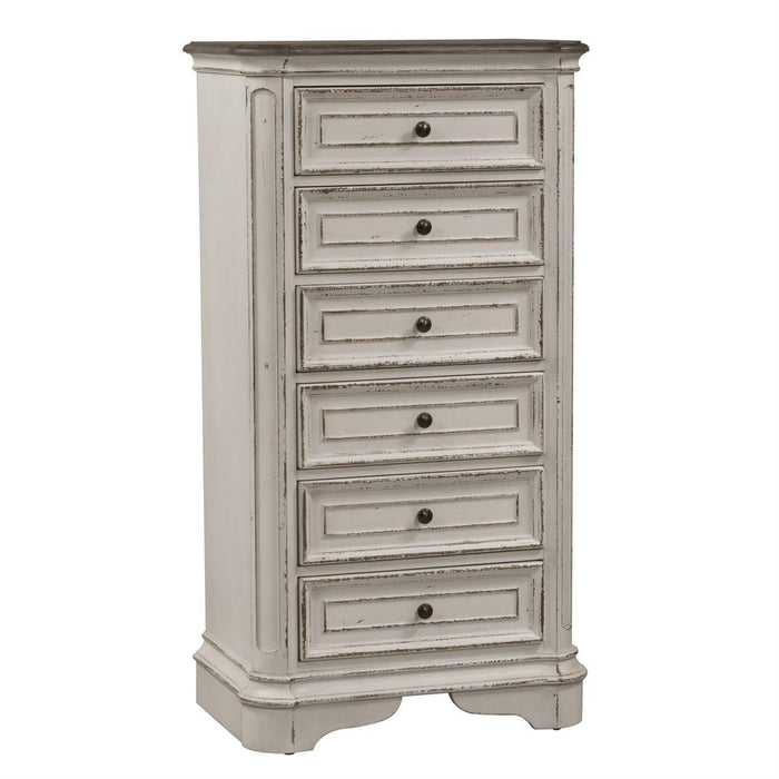 Liberty Magnolia Manor Lingerie Chest in Antique White - Furniture Max (Falls Church,VA) *