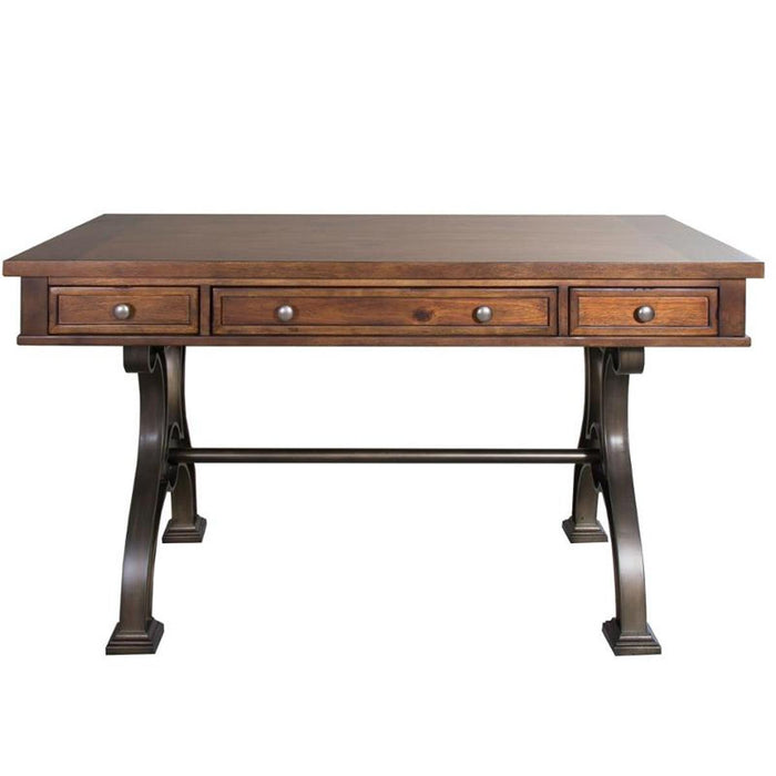 Liberty Arlington House Writing Desk in Cobblestone Brown