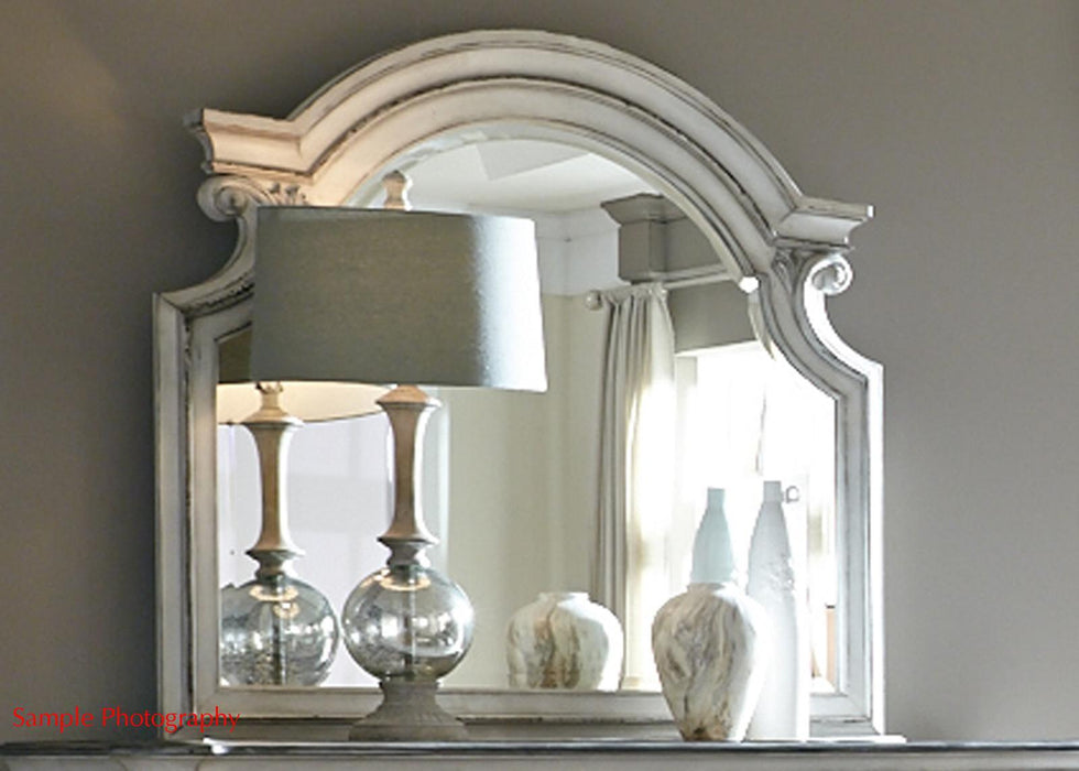 Liberty Magnolia Manor Mirror in Antique White - Furniture Max (Falls Church,VA) *
