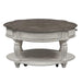 Liberty Magnolia Manor Round Cocktail Table in Antique White - Furniture Max (Falls Church,VA) *