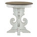 Liberty Magnolia Manor Round End Table in Antique White - Furniture Max (Falls Church,VA) *