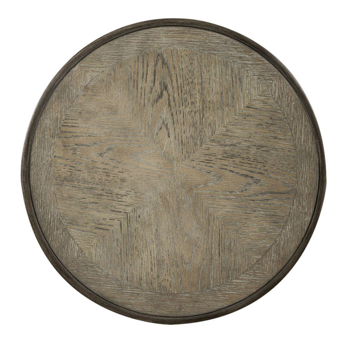 Liberty Magnolia Manor Round End Table in Antique White - Furniture Max (Falls Church,VA) *