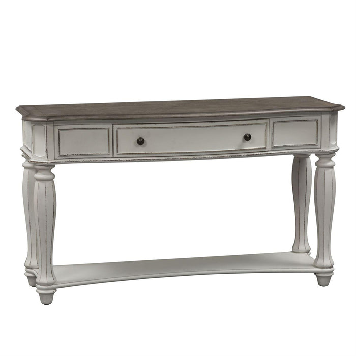 Liberty Magnolia Manor Sofa Table in Antique White - Furniture Max (Falls Church,VA) *