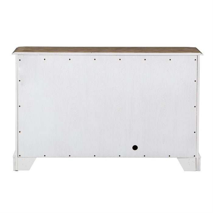 Liberty Magnolia Manor TV Console in Antique White - Furniture Max (Falls Church,VA) *