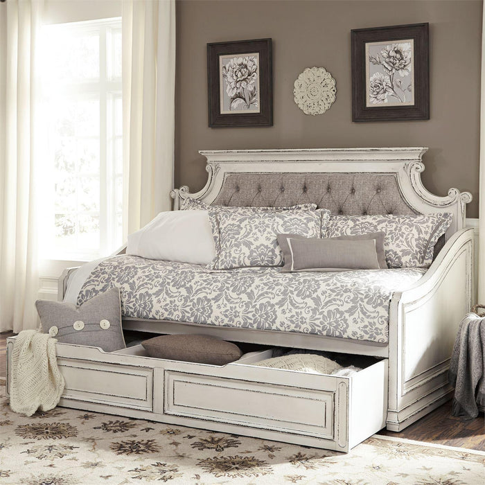 Liberty Magnolia Manor Twin Trundle Daybed in Antique White - Furniture Max (Falls Church,VA) *