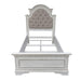 Liberty Magnolia Manor Twin Upholstered Bed in Antique White - Furniture Max (Falls Church,VA) *