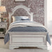 Liberty Magnolia Manor Twin Upholstered Bed in Antique White - Furniture Max (Falls Church,VA) *