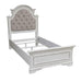 Liberty Magnolia Manor Twin Upholstered Bed in Antique White - Furniture Max (Falls Church,VA) *