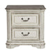 Liberty Magnolia Manor Two Drawer Nightstand in Antique White - Furniture Max (Falls Church,VA) *