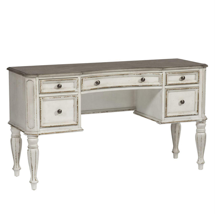 Liberty Magnolia Manor Vanity Desk in Antique White